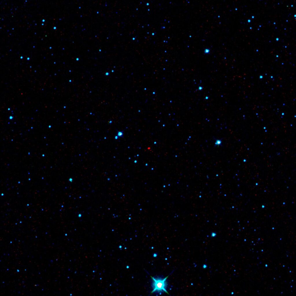 rocky asteroid set against a starry background